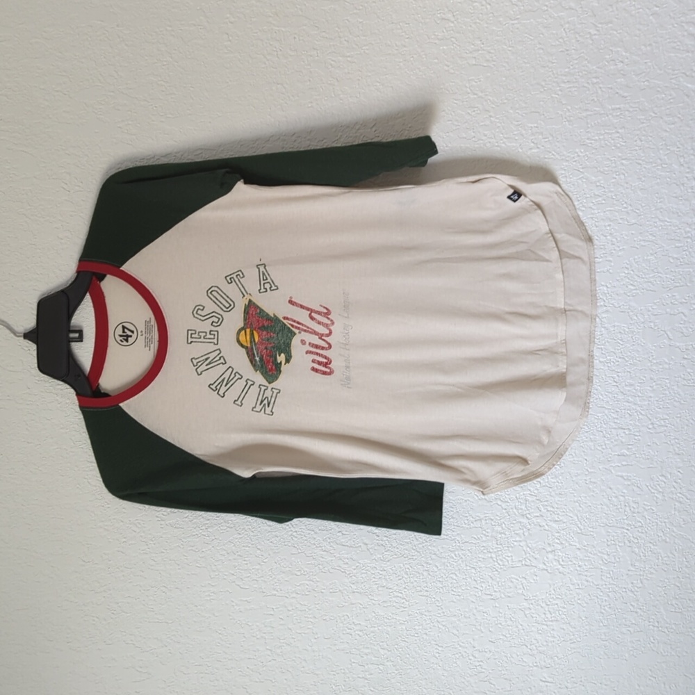 Women's MN Wild Hockey Tee - Sz S